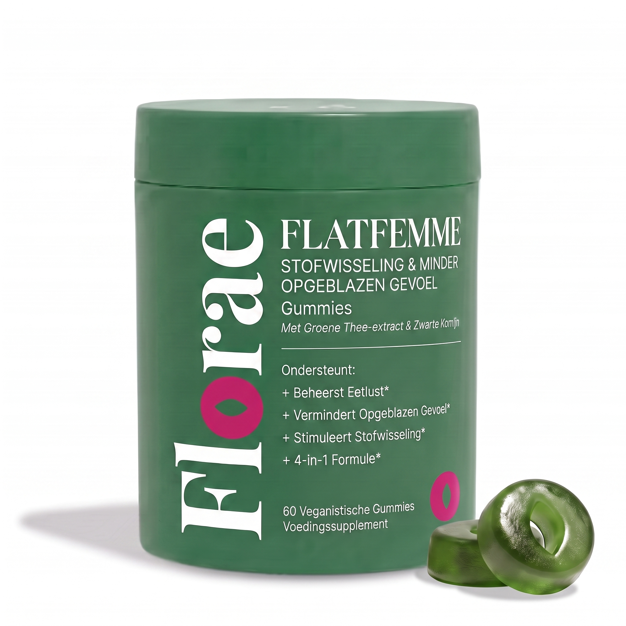 FlatFemme Stofwisseling & Anti-Bloat Gummies
