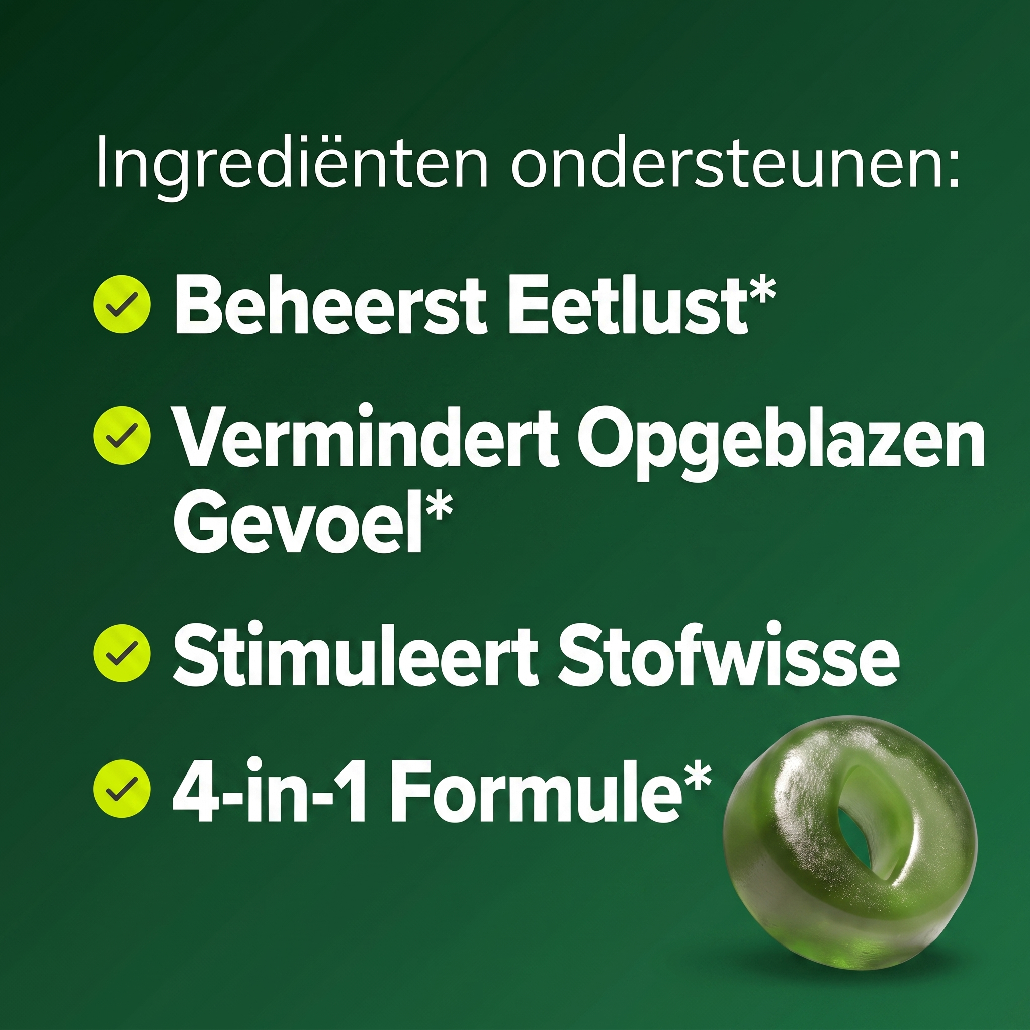 FlatFemme Stofwisseling & Anti-Bloat Gummies