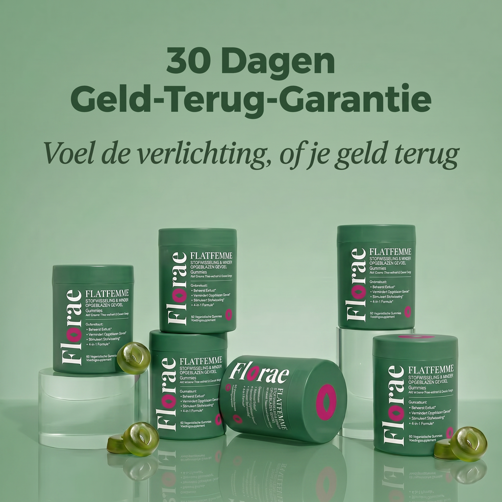 FlatFemme Stofwisseling & Anti-Bloat Gummies