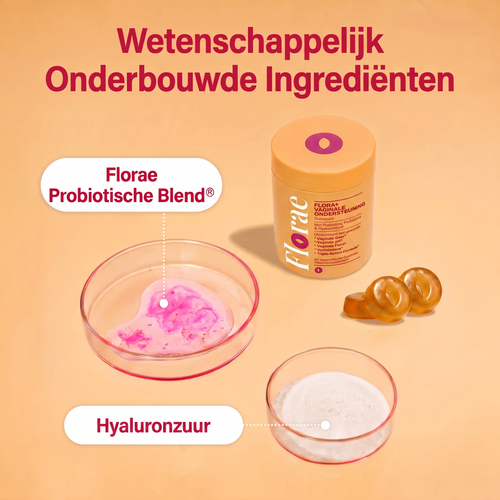 Flora+ Vaginale Ondersteuning Gummies