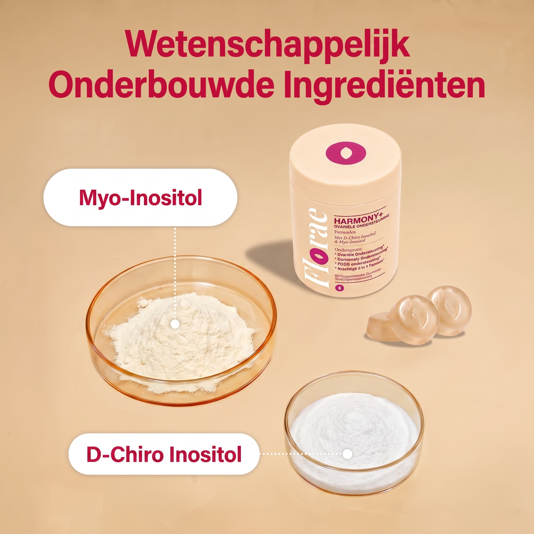 Harmony+ Ovariële Ondersteuning Gummies