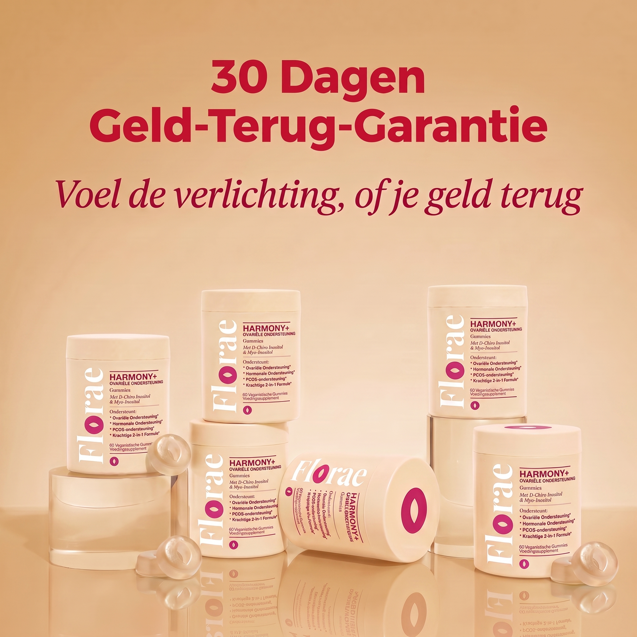Harmony+ Ovariële Ondersteuning Gummies